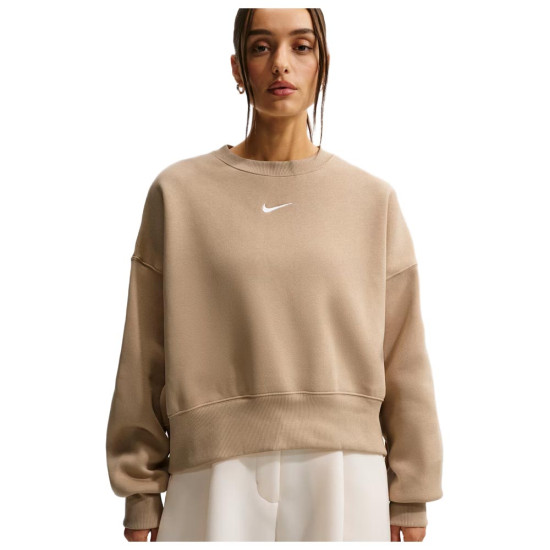 Nike Γυναικείο φούτερ Sportswear Phoenix Fleece Oversized Crew-Neck Sweatshirt